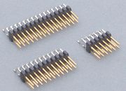 Pin -Header- Strips- Double row for Surfase Mount Technic and High-Temperature Body 2.54mm pitch